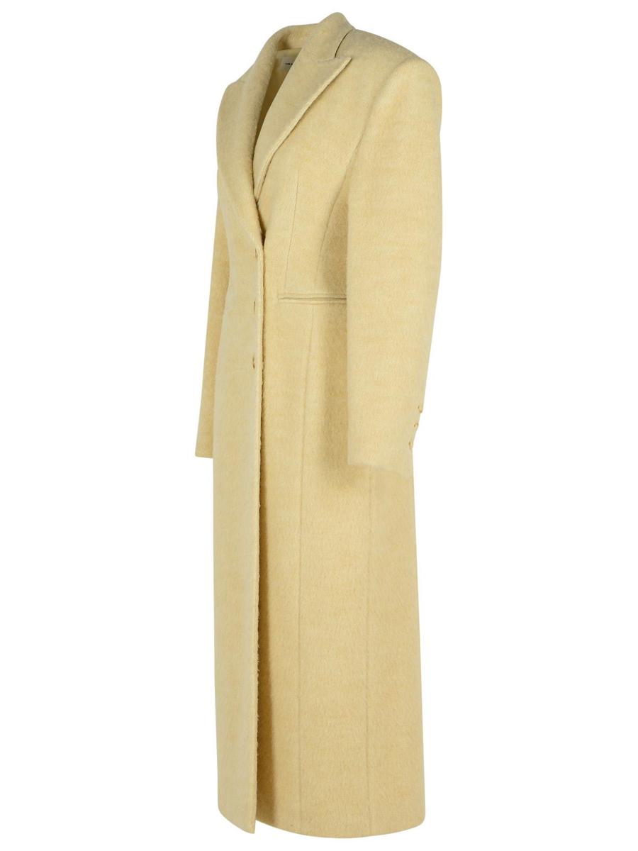 Andamane Beige Ullblandningskappa I