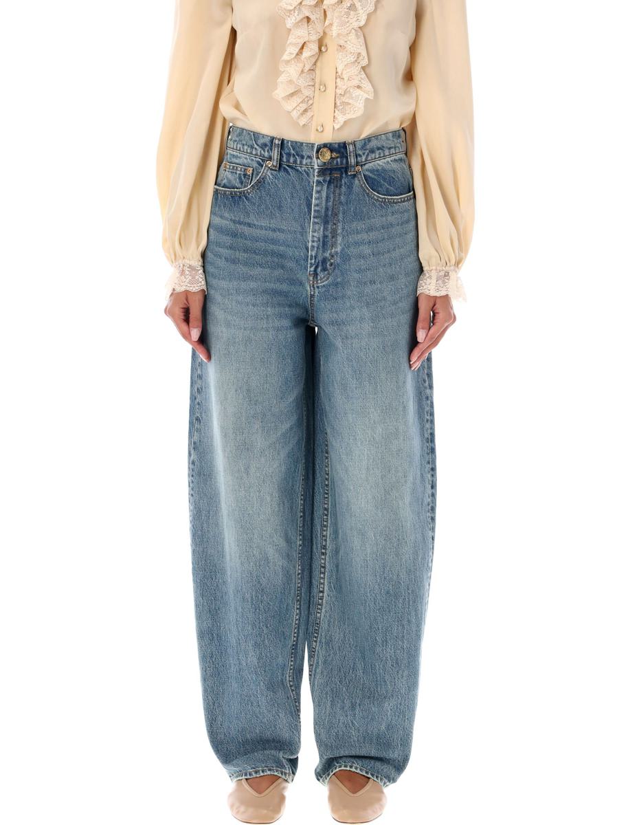 Zimmermann Illustration Barrel Jeans