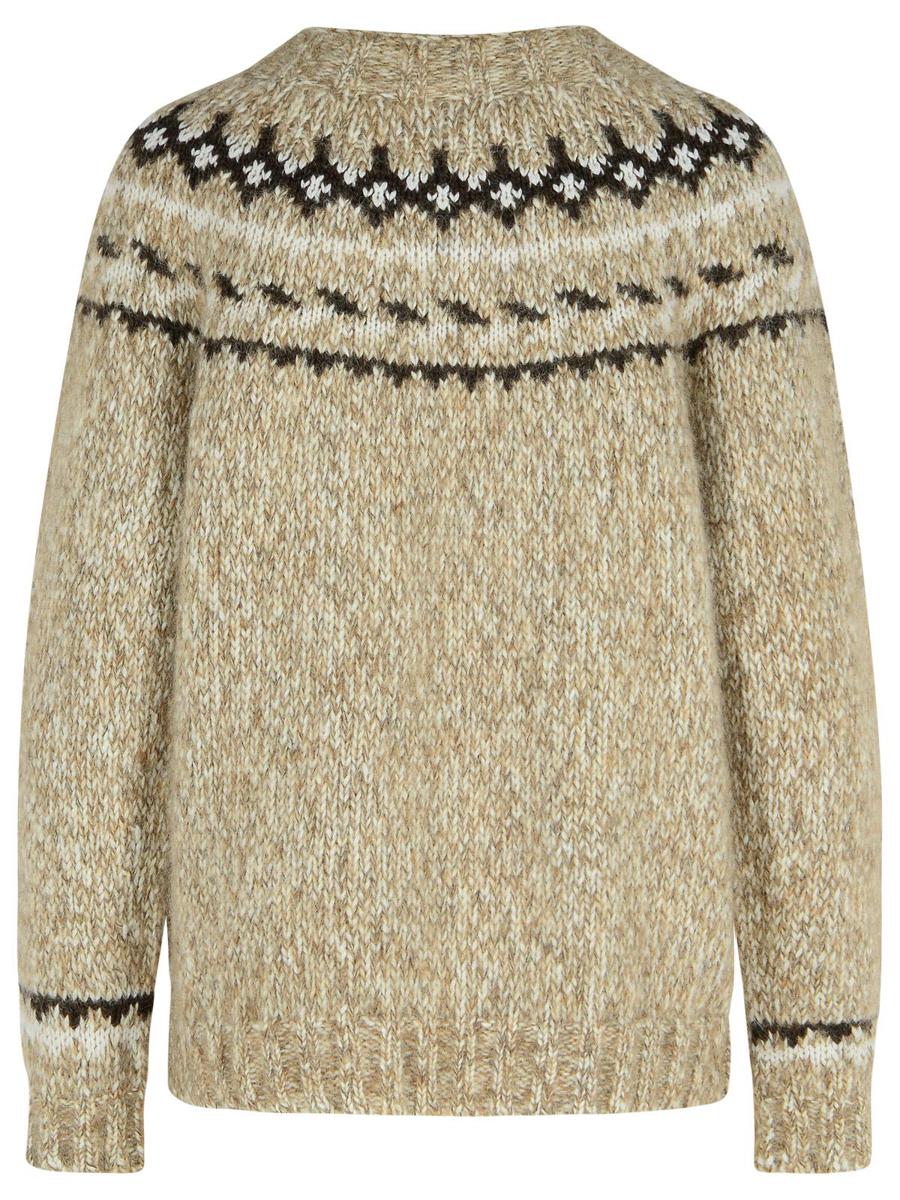PAROSH 'Laila' Beige alpackablandningströja