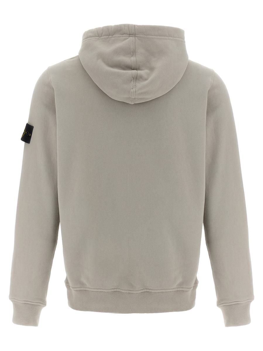 Stone Island-huvtröja med logotypmärke