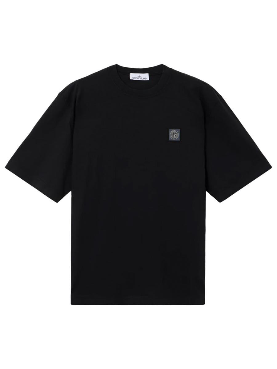 Stone Island Kompassmärke Bomullsjersey T-shirt Kläder