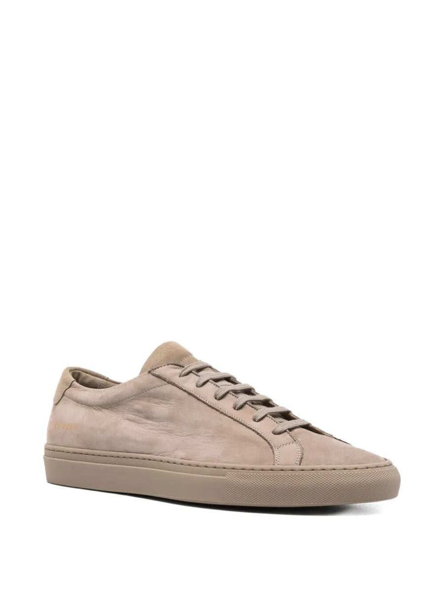 Vanliga projekt "Achilles Nubuck" Sneakers Skor