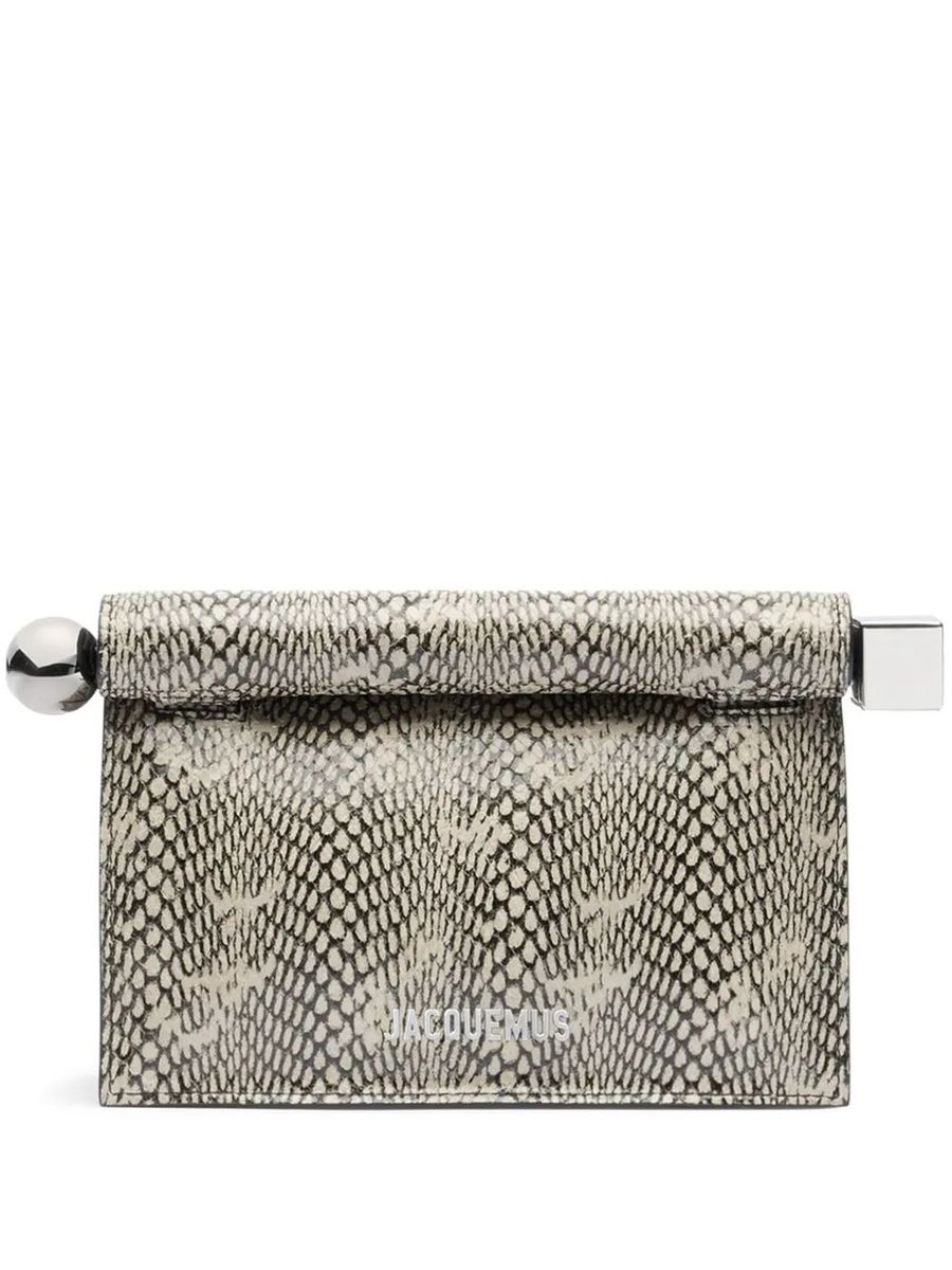 Jacquemus 'The Small Rond Carrè Clutch'-väska