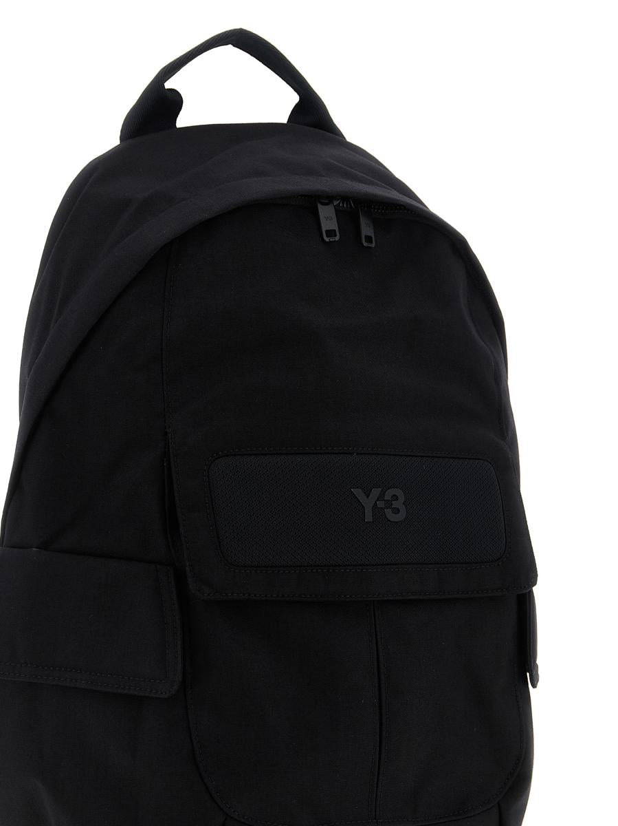 Y-3 Adidas Ryggsäck med liten logotypficka