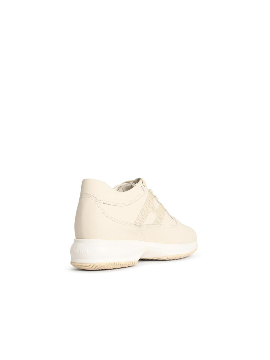 Hogan 'Interactive' Yoghurt Lädersneakers