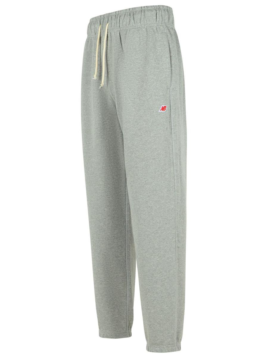 New Balance Grå Bomullsbyxor