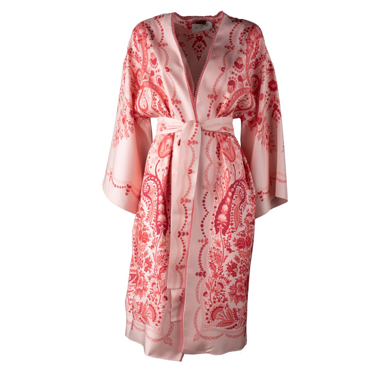 Etro Rosa Morgonrock Duster