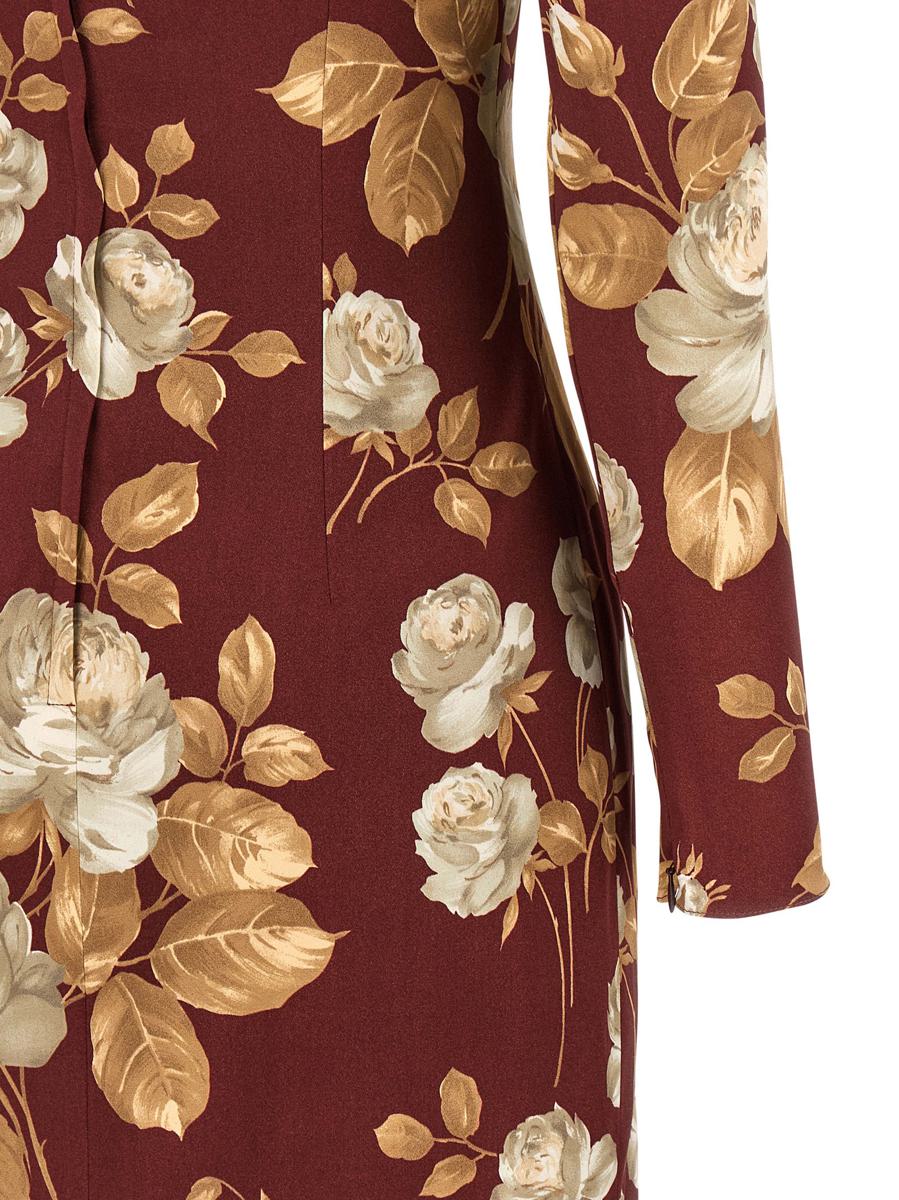 Dolce & Gabbana Rosmönstrad Klänning