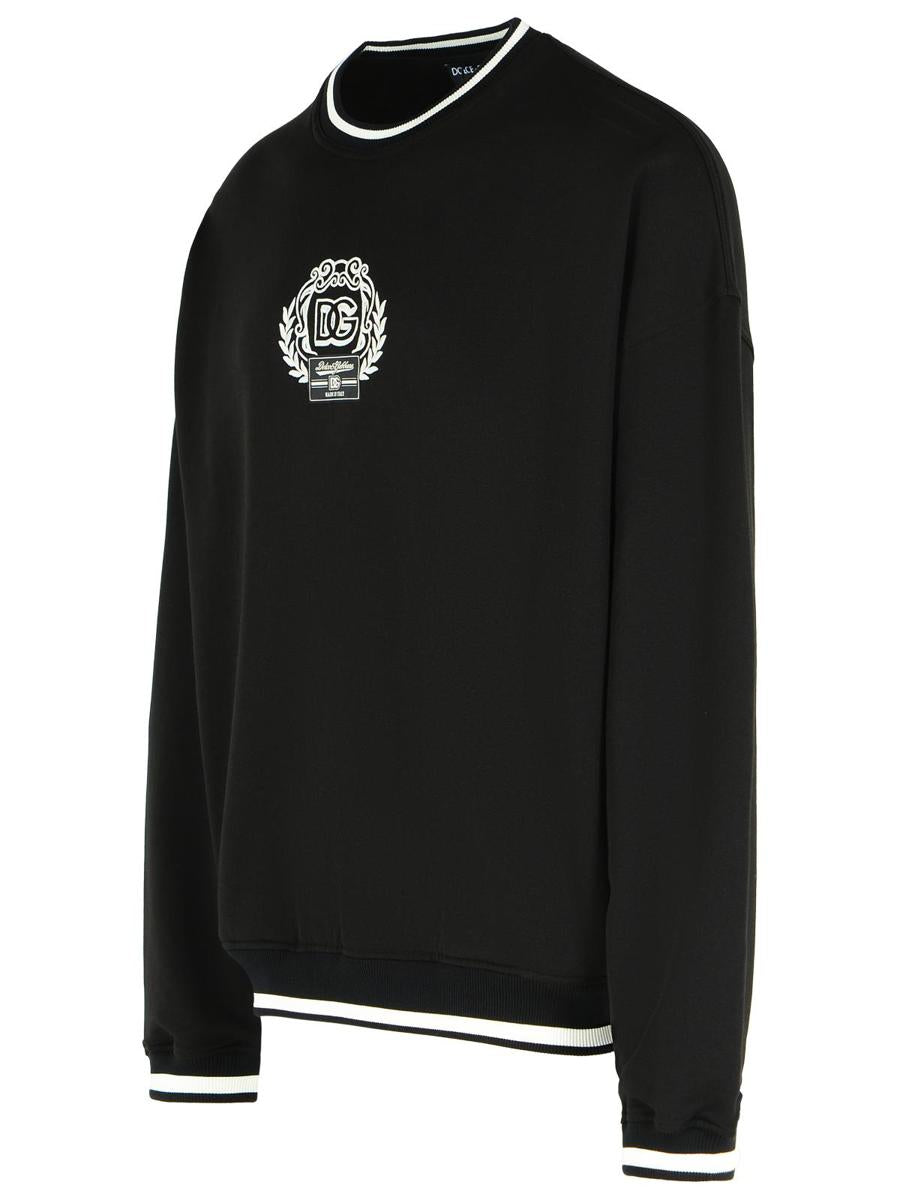 Dolce & Gabbana svart bomullströja