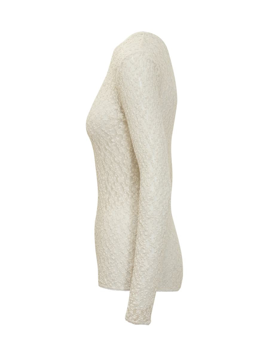 Isabel Marant Isabel Marant Elfenbensvit Stretchig Spetstopp