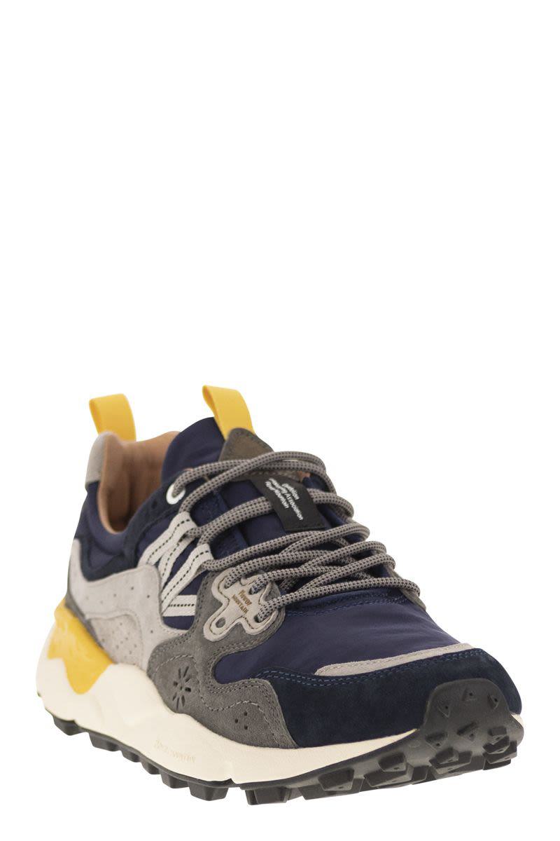 Flower Mountain Yamano 3 - Sneakers i mocka och tekniskt tyg