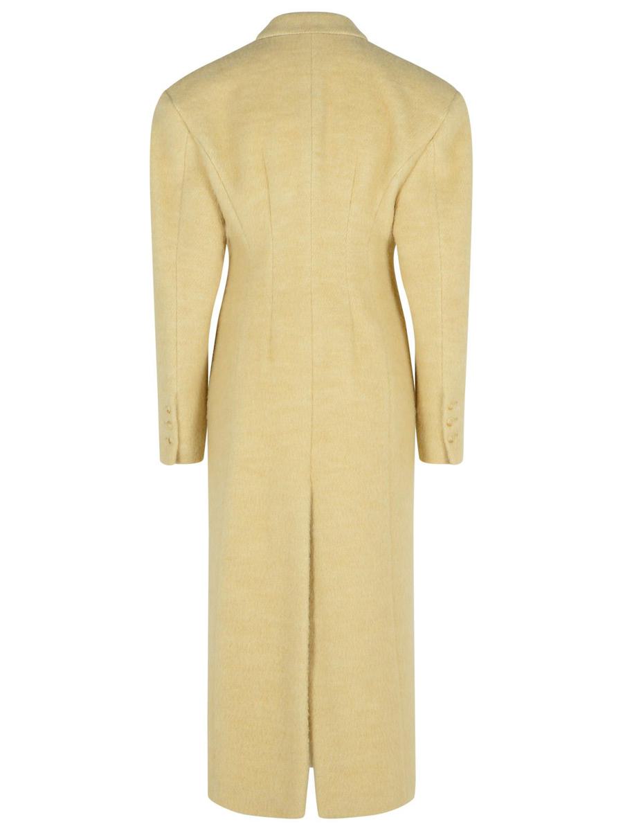 Andamane Beige Ullblandningskappa I