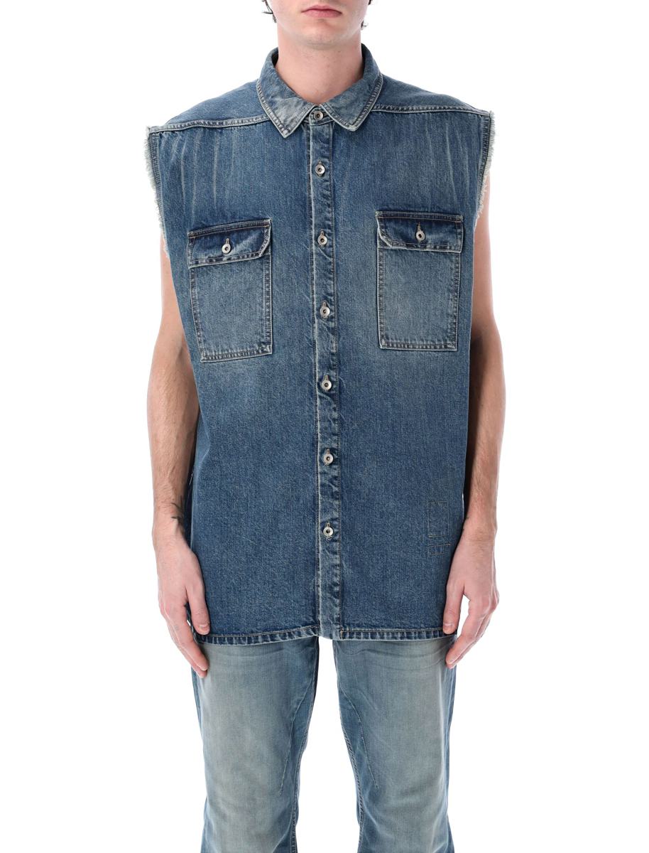 Rick Owens Drkshdw Tommy Jumbo Ytterskjorta