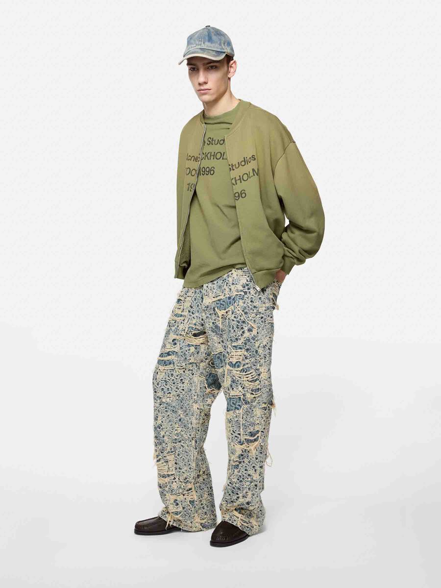 Acne Studios Tröja med dragkedja