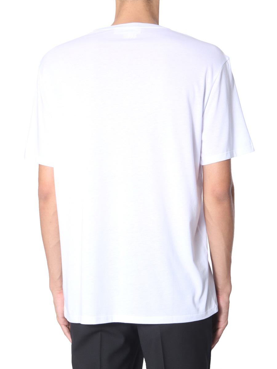 Neil Barrett "Kaotisk tunnelbana" T-shirt