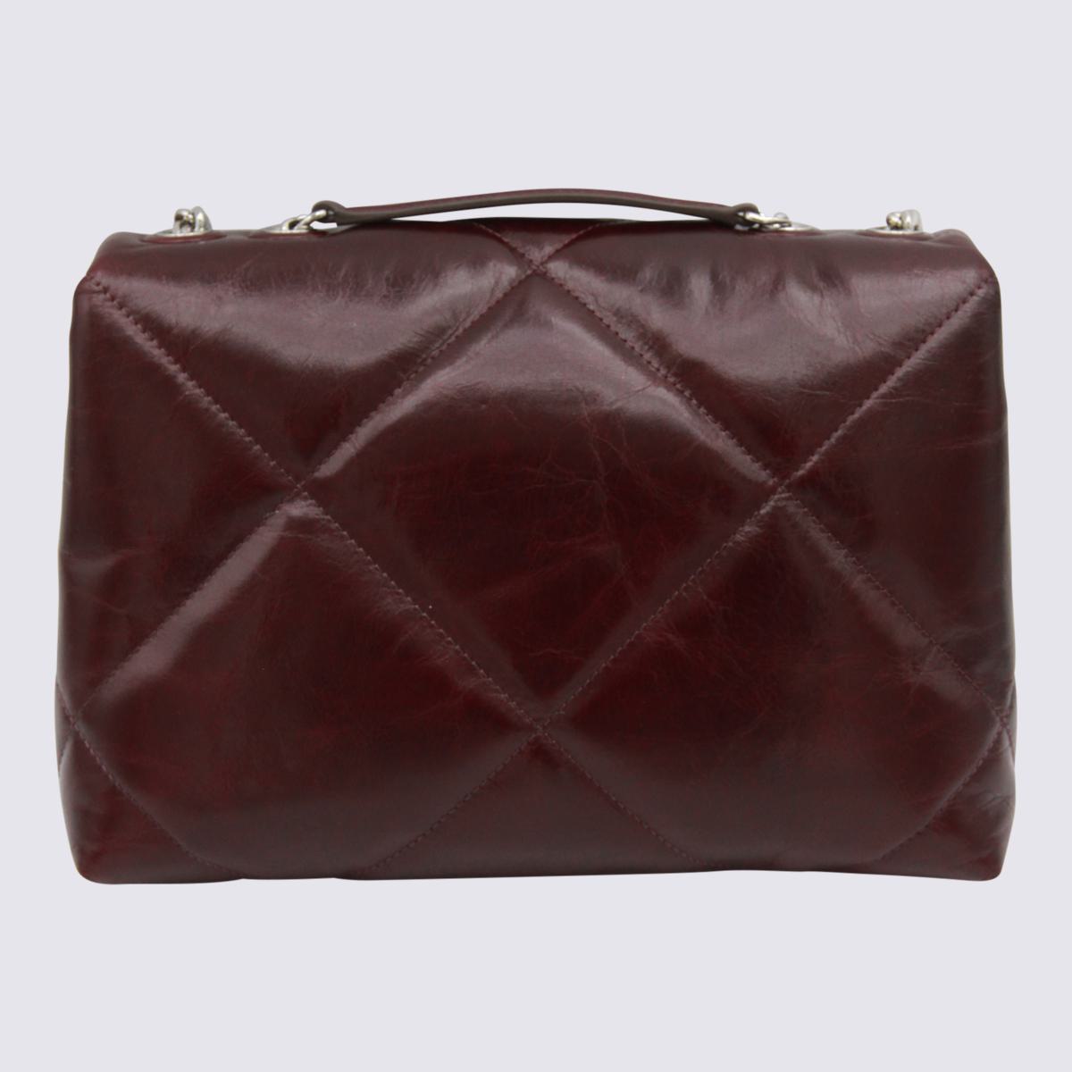 Tory Burch Borse... Mörk karmin