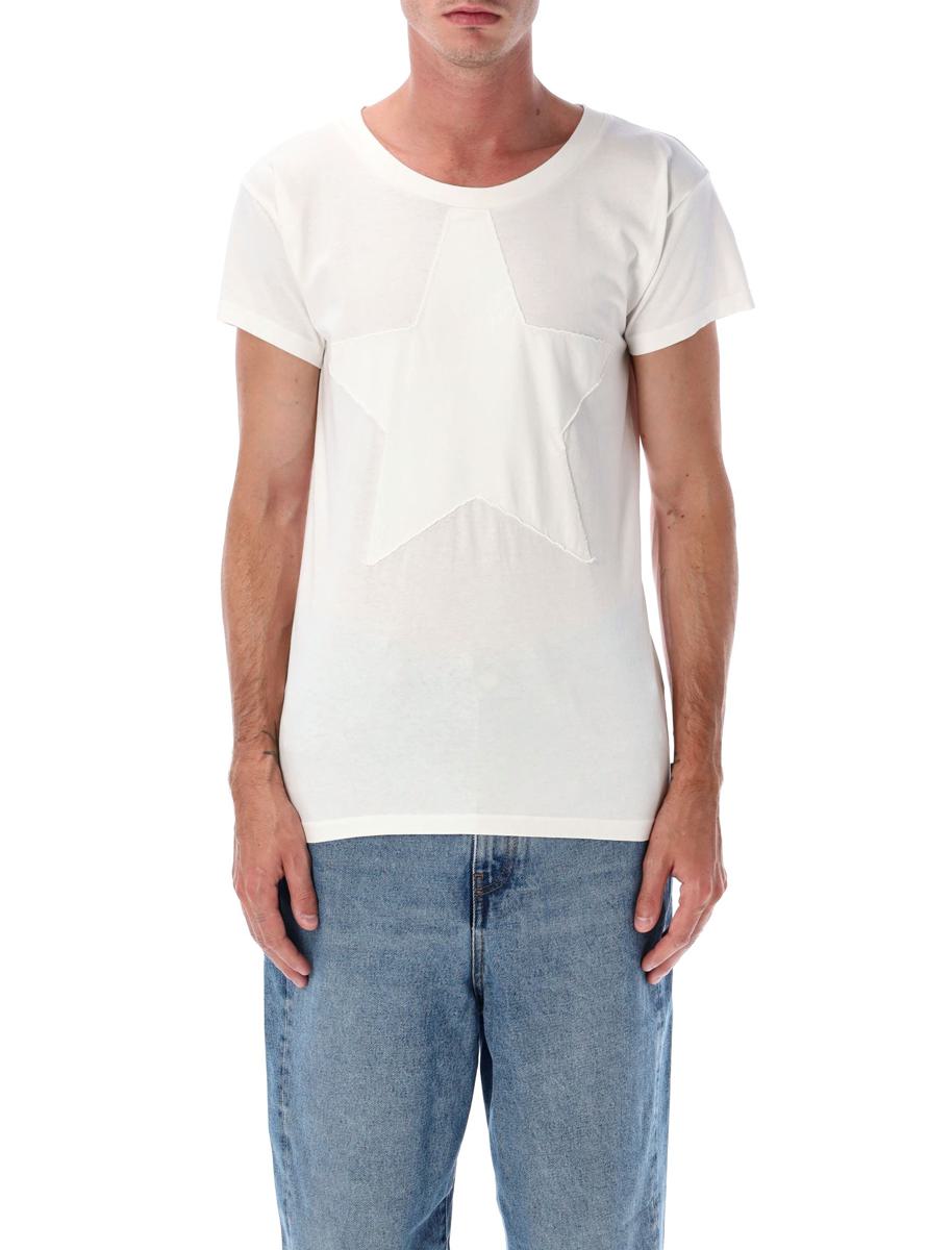 MM6 Maison Margiela T-shirt i bomull med stjärnmärke