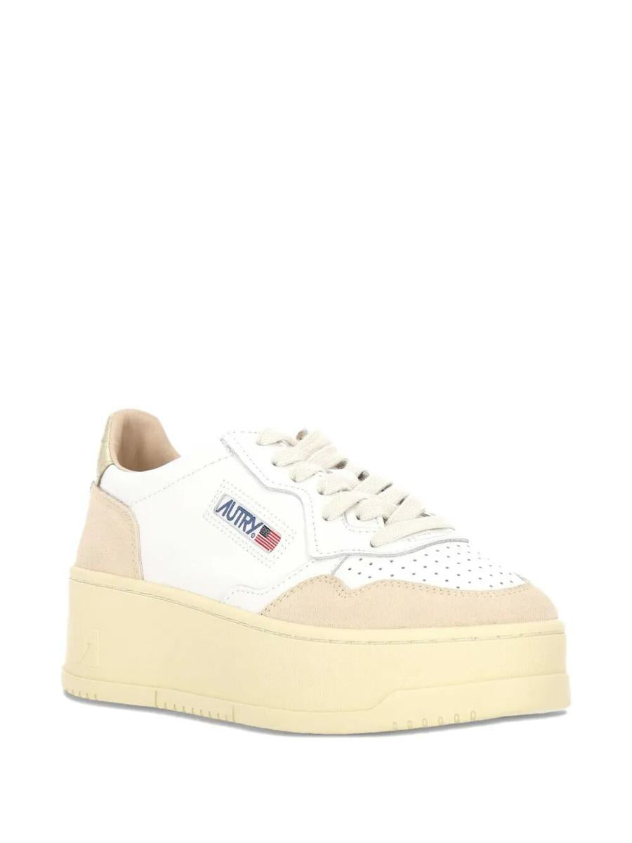 Autry "Platform Low" Mocka Sneakers Skor