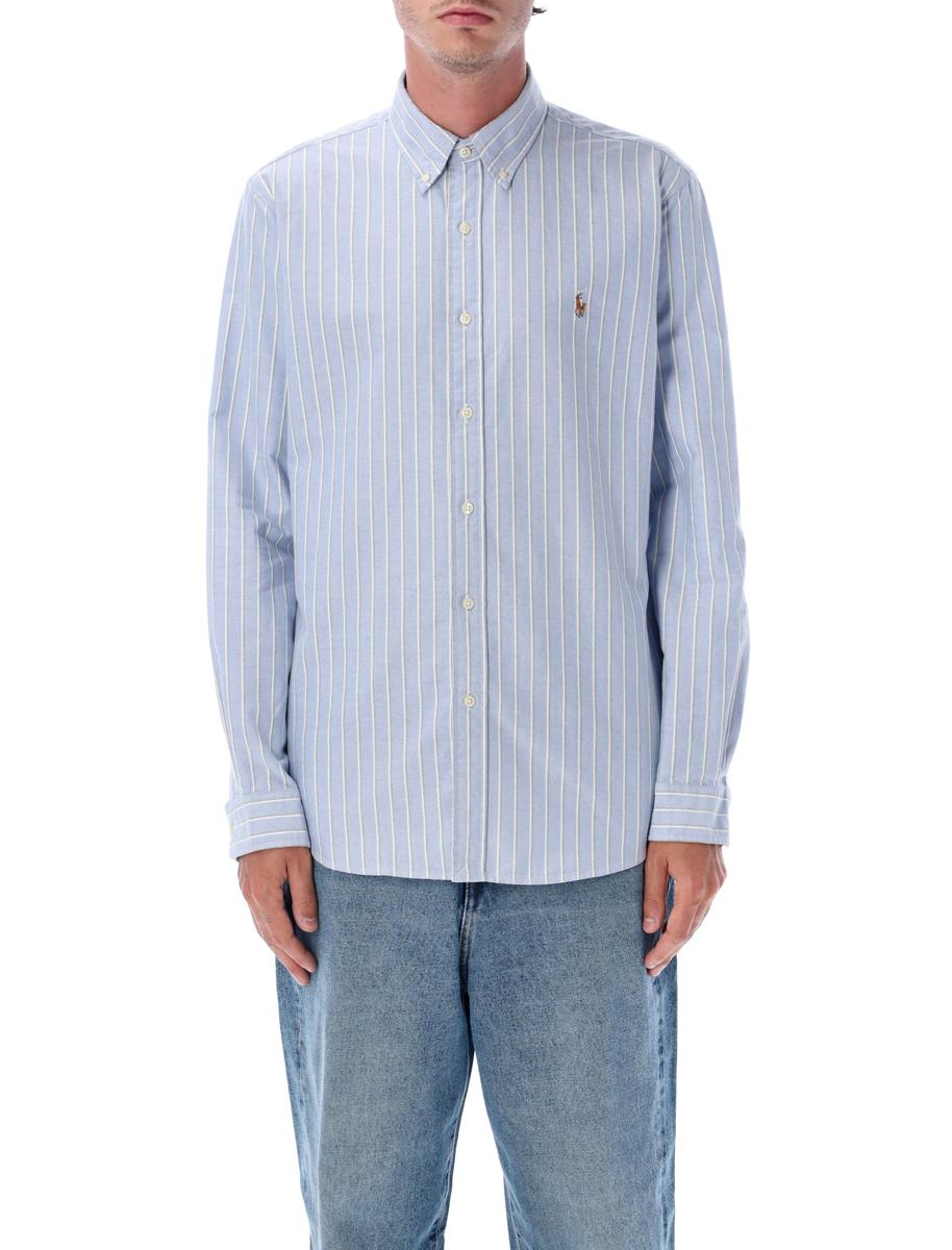 Polo Ralph Lauren Custom Fit Randig Oxfordskjorta