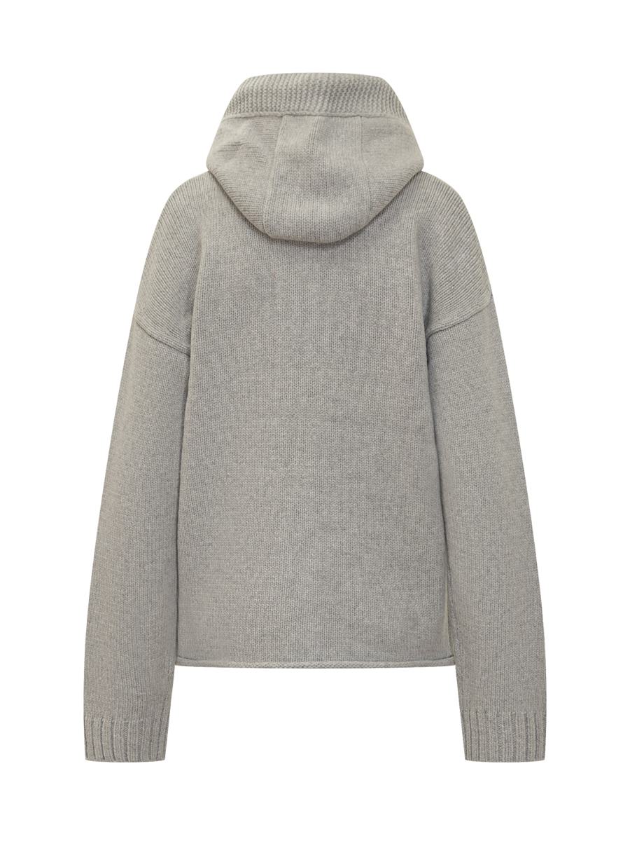 JW Anderson JW Sweatshirt. Anderson med huva och broderad logotyp