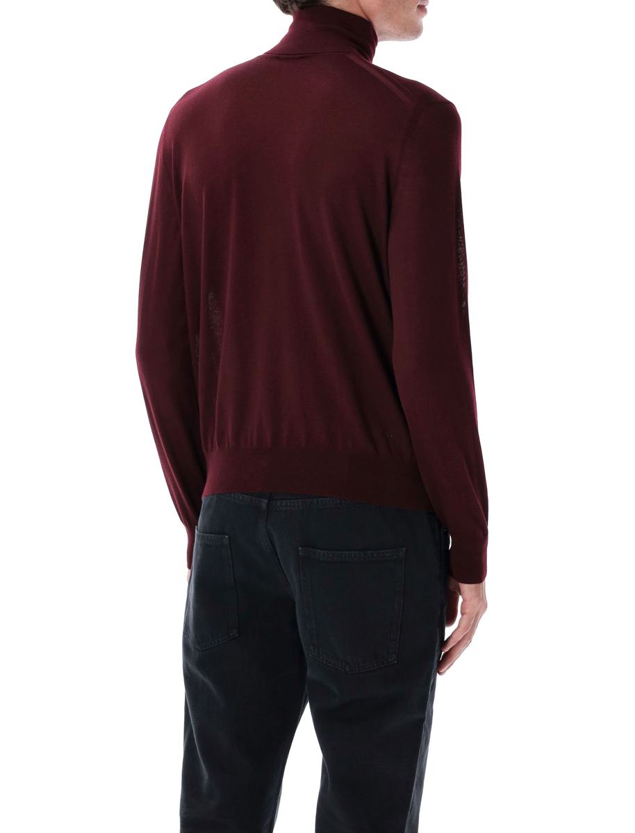 Saint Laurent fin ullpolokragetröja