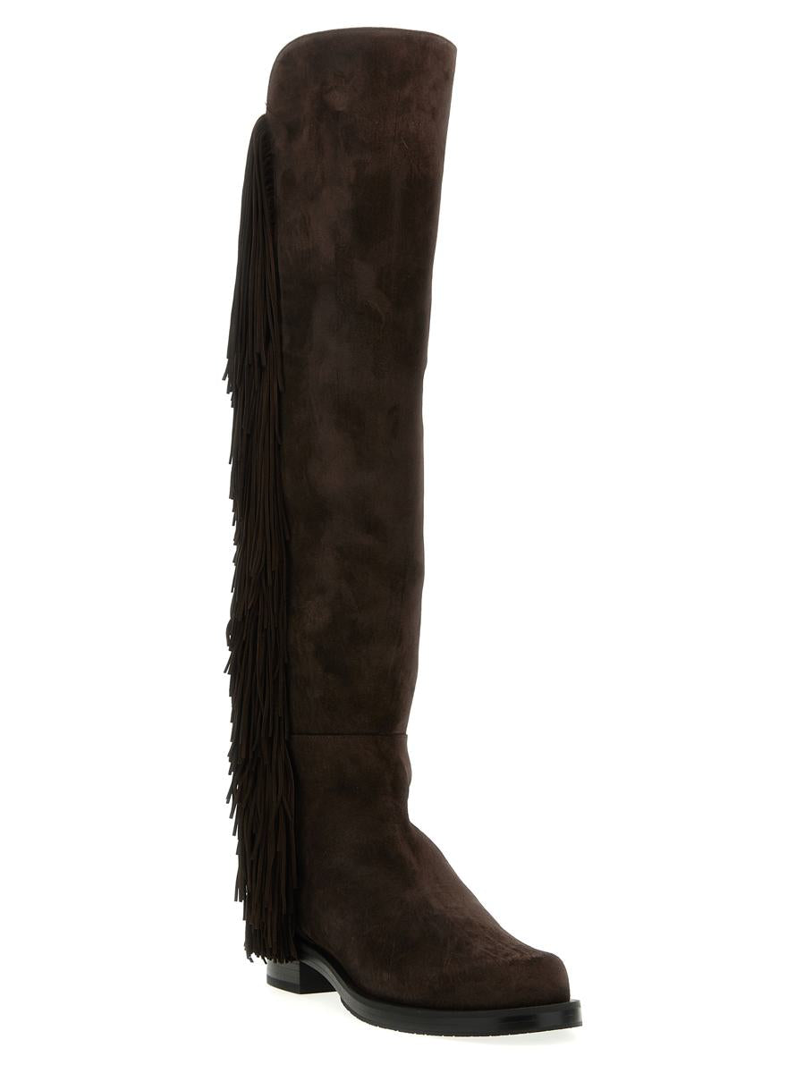 Stuart Weitzman '5050 Bold Fringe' stövlar