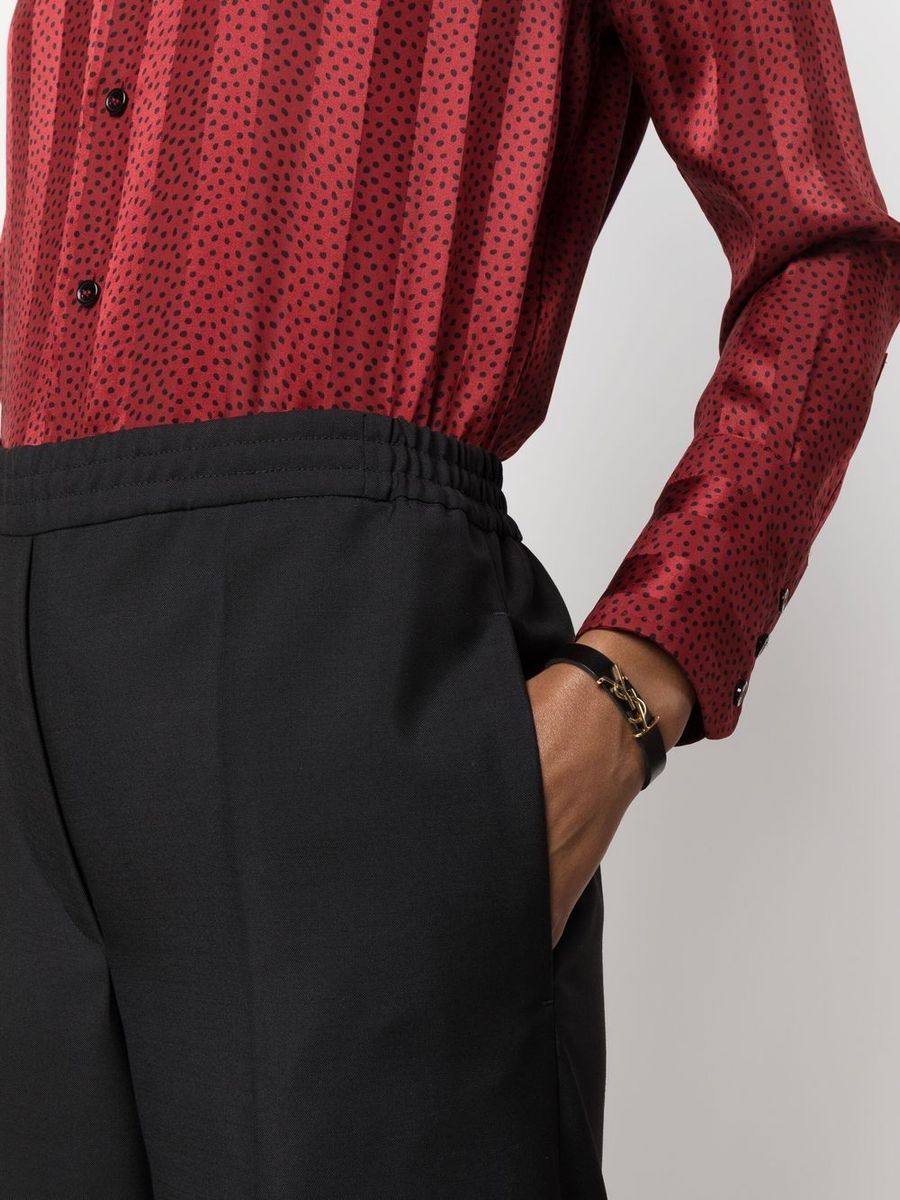 Saint Laurent Bracciale "Cassandre" I Pelle