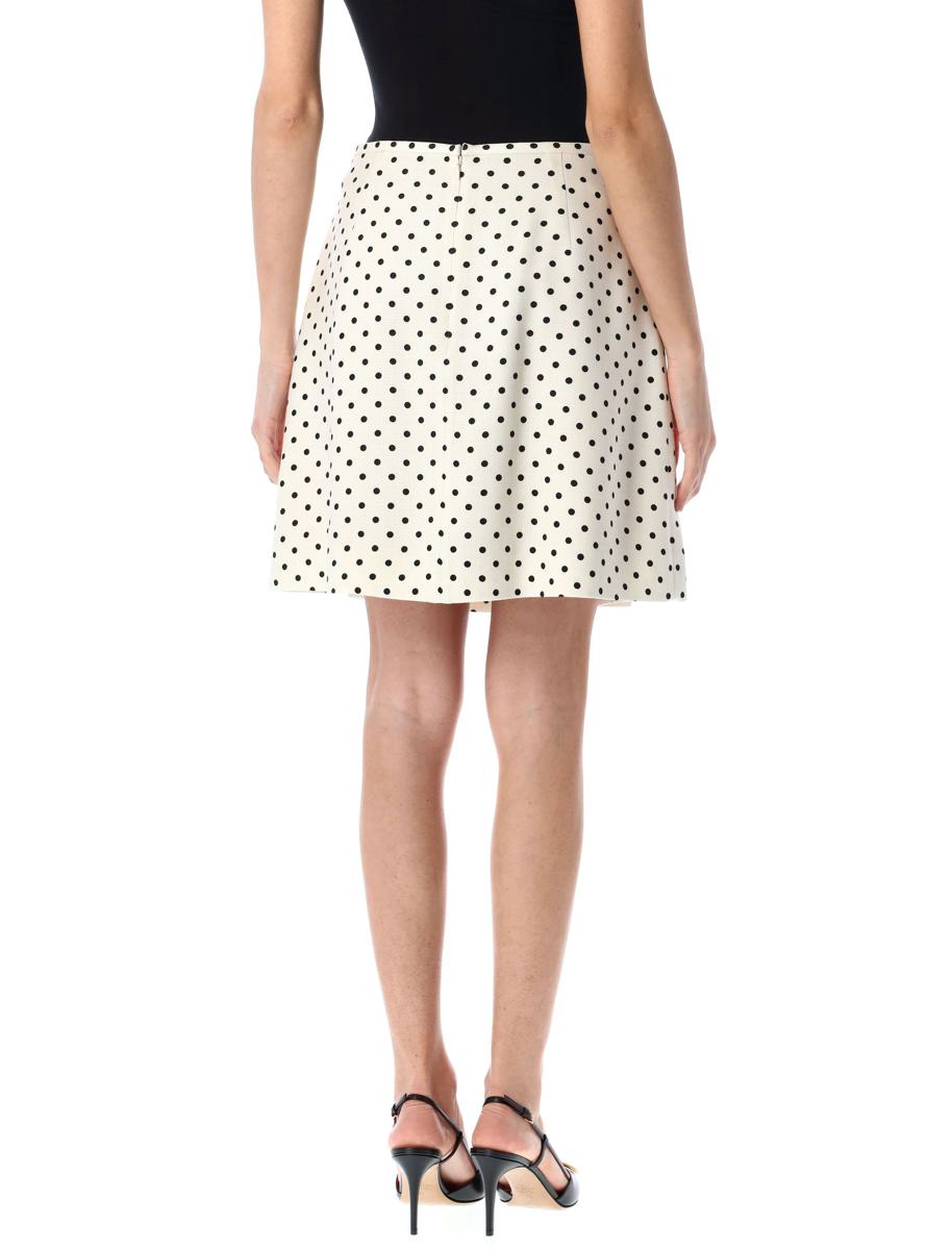 Valentino Garavani Polka Dot Mini Kjol