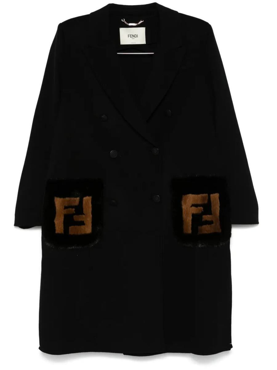 Fendi ullkappa kläder