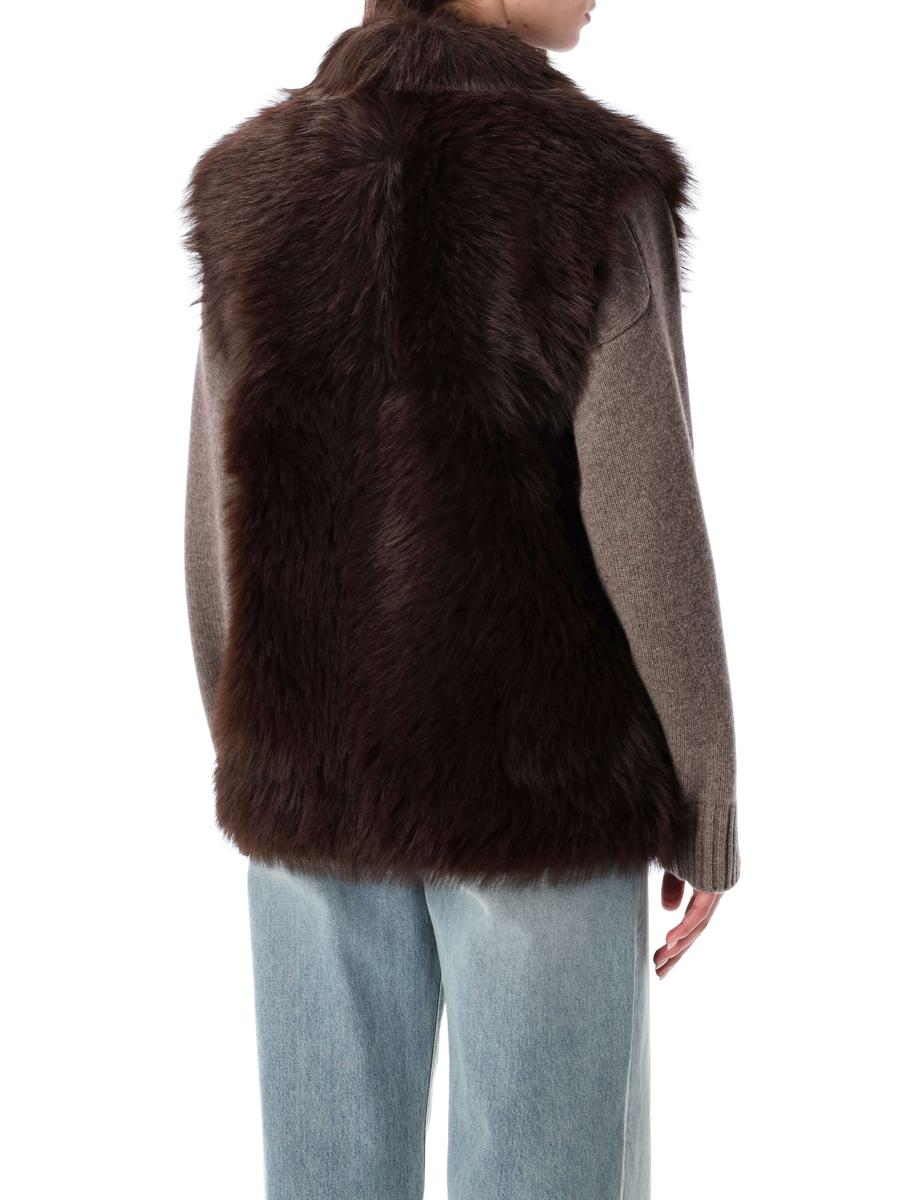 Urbancode Vändbar fuskpäls Gilet