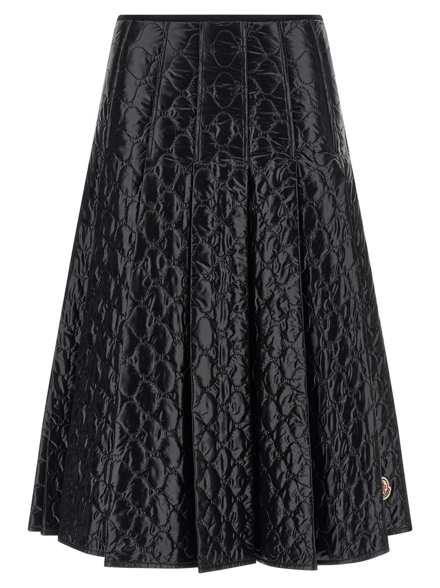 Moncler Laqué Nylonkjol