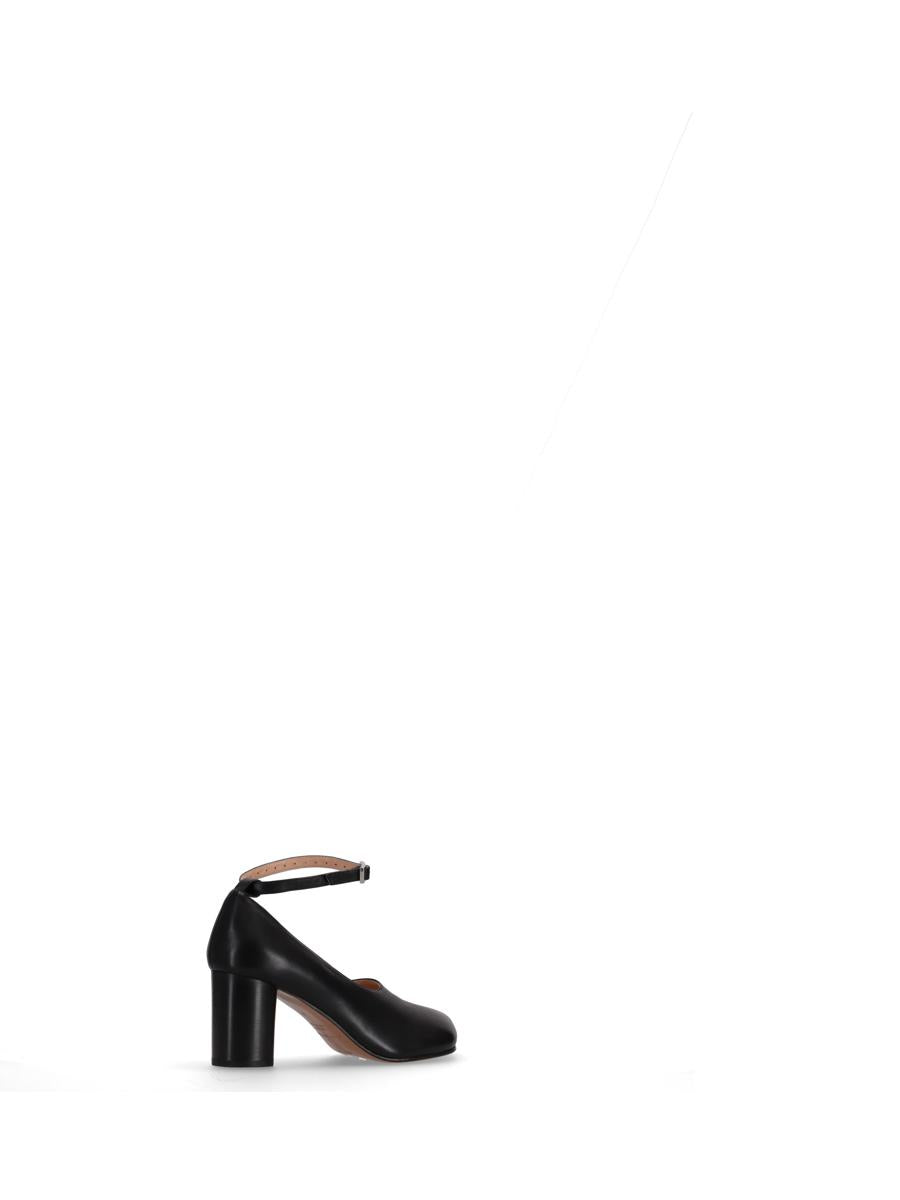 Niccolò Pasqualetti Obliqua Block Heel Pumps - Kalvskinnsläder