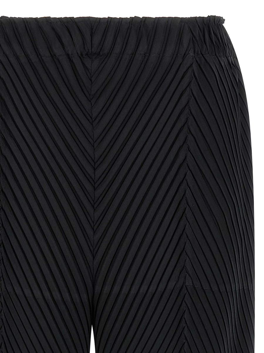 Issey Miyake 'Mjuka veckveck'-byxor