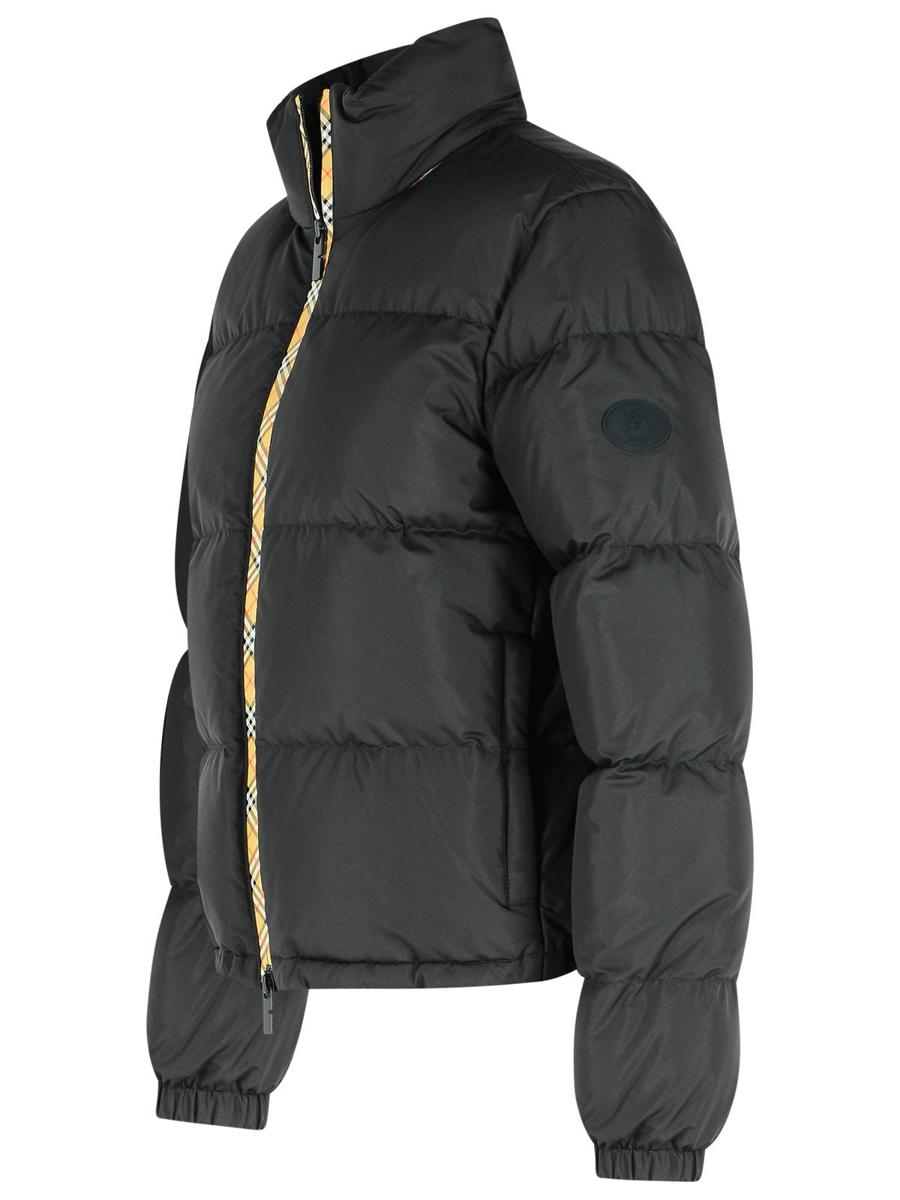 Burberry svart polyester dunjacka
