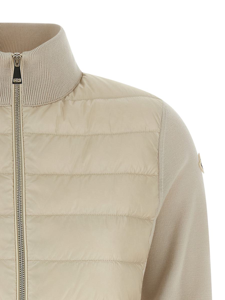 Moncler kofta i två material