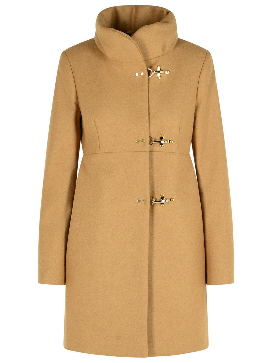 Fay Beige ullblandad kappa