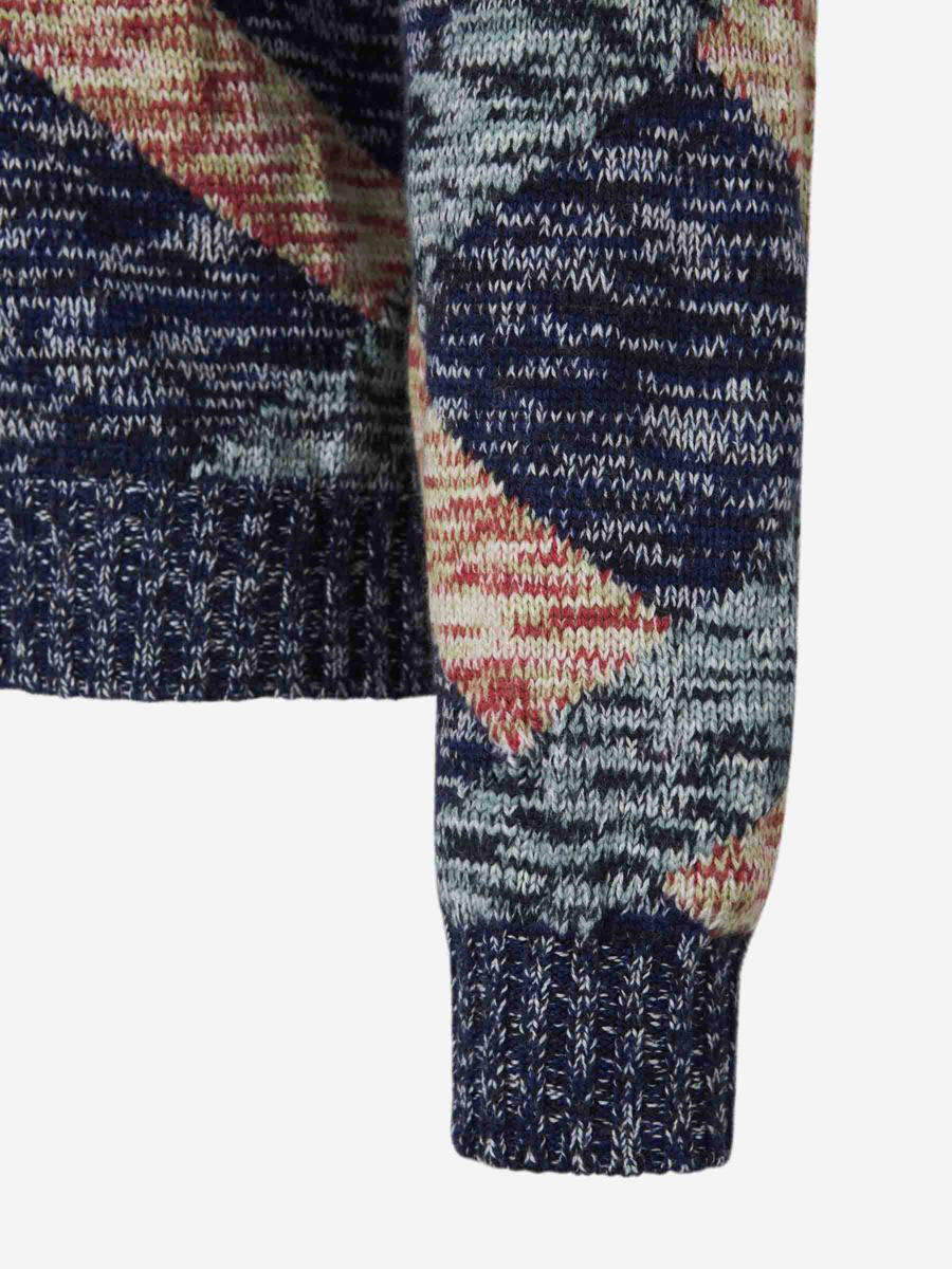 Etro stickad ulljersey