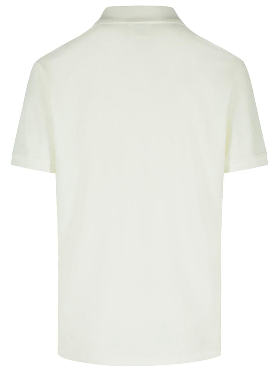 CP Company Vit bomullspoloskjorta