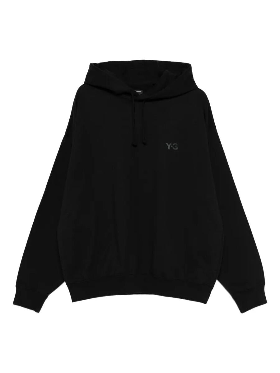 Y-3 Adidas Logotyptryck Överdimensionerad Hoodie Kläder