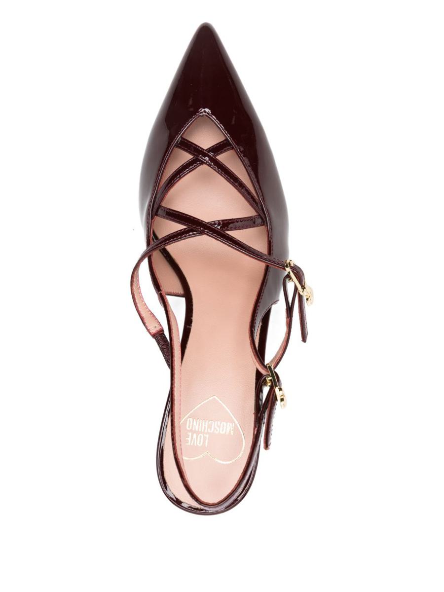 Love Moschino platta skor
