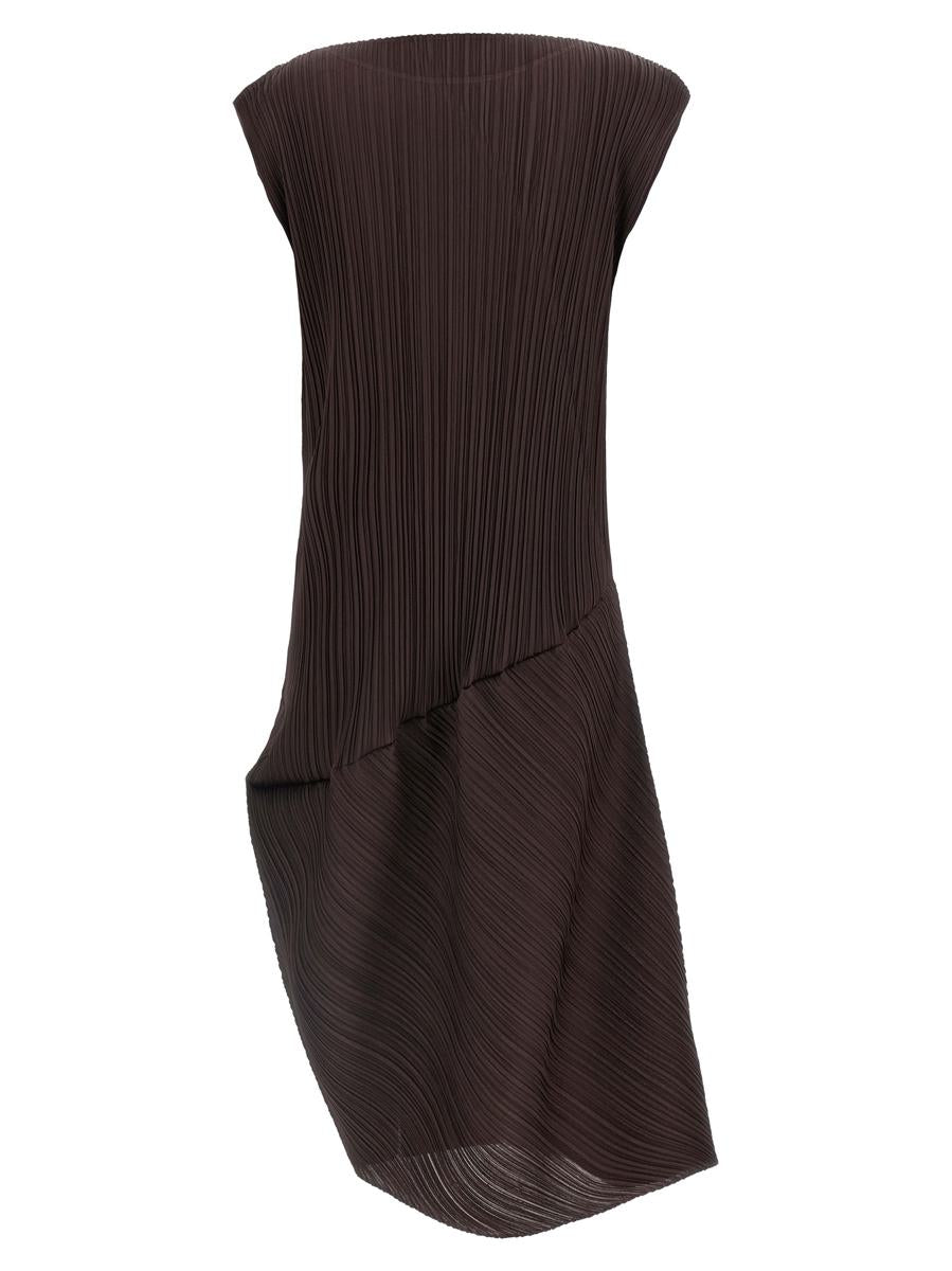 Pleats Please Issey Miyake Midiklänning