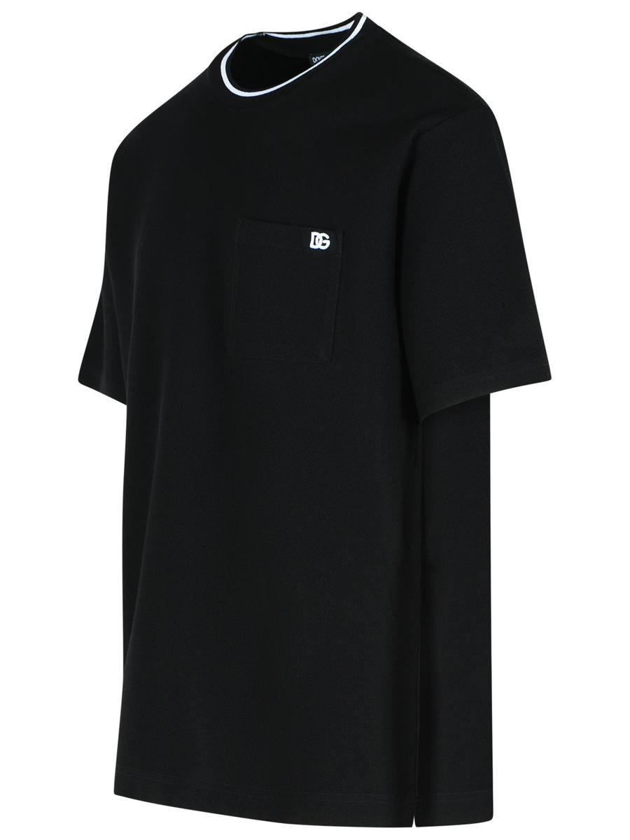 Dolce & Gabbana svart bomulls-T-shirt