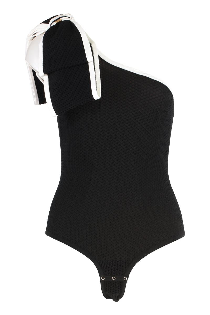 Elisabetta Franchi Bodysuit med en axel