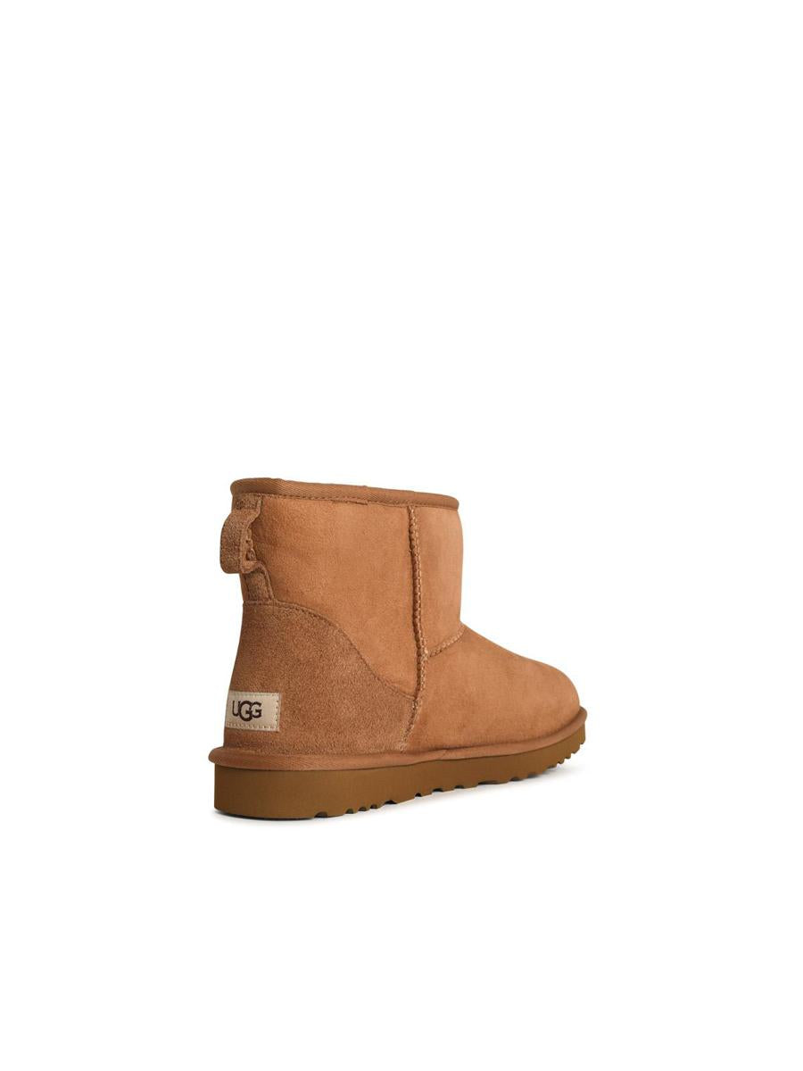 UGG 'Classic Mini' kastanjebruna mockastövlar