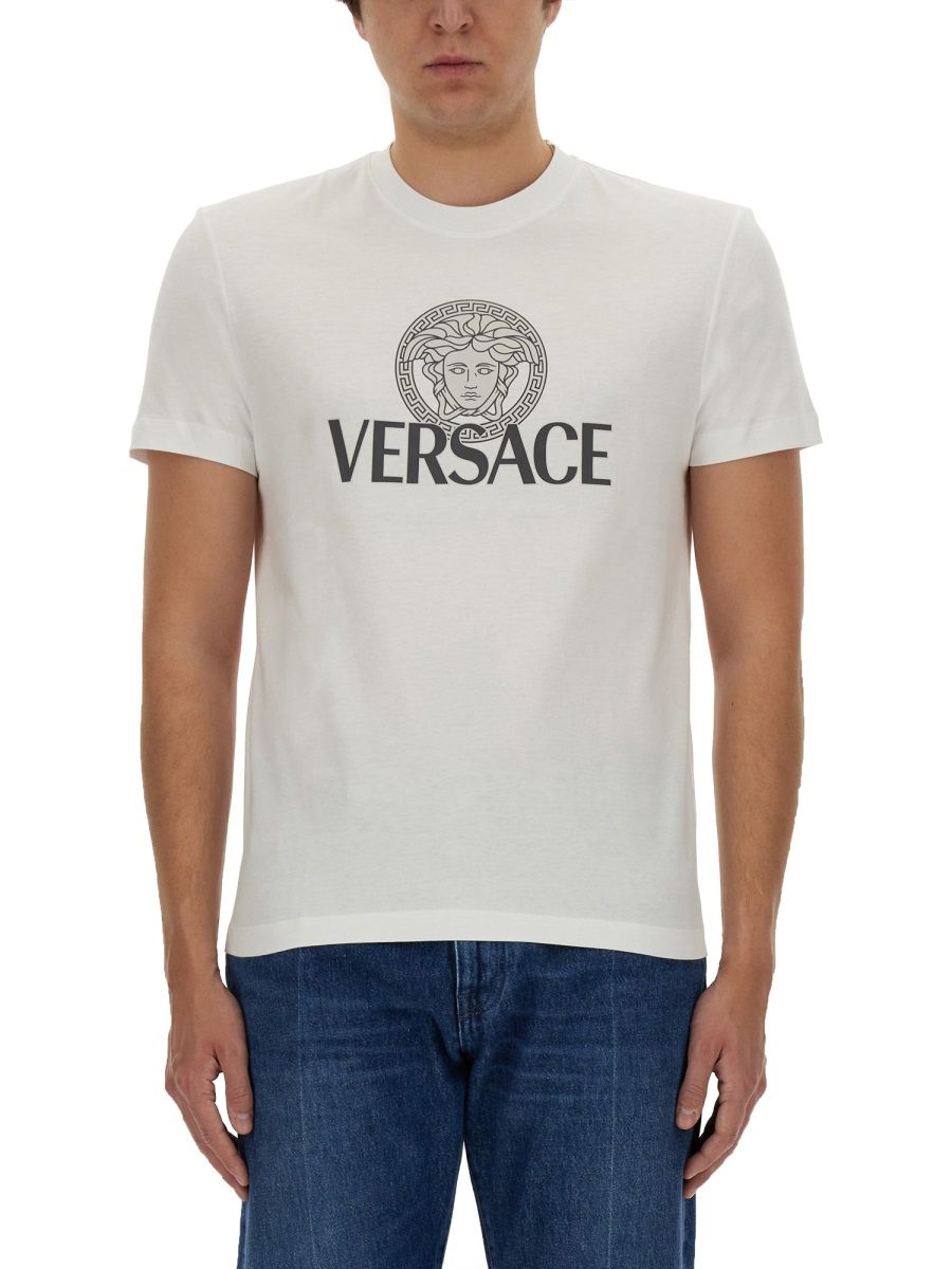Versace-logotyp t-shirt