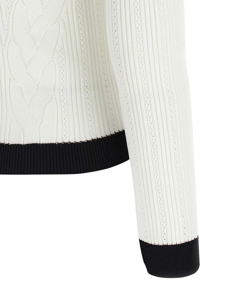 Balmain tvåfärgad kofta