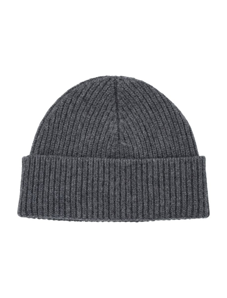 AMI Paris De Coeur Wool Beanie Grå