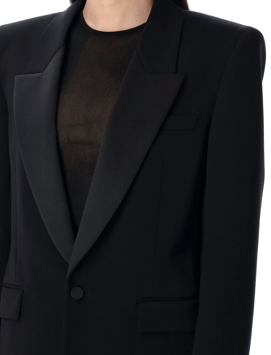 Saint Laurent Grain De Poudre Smokingjacka