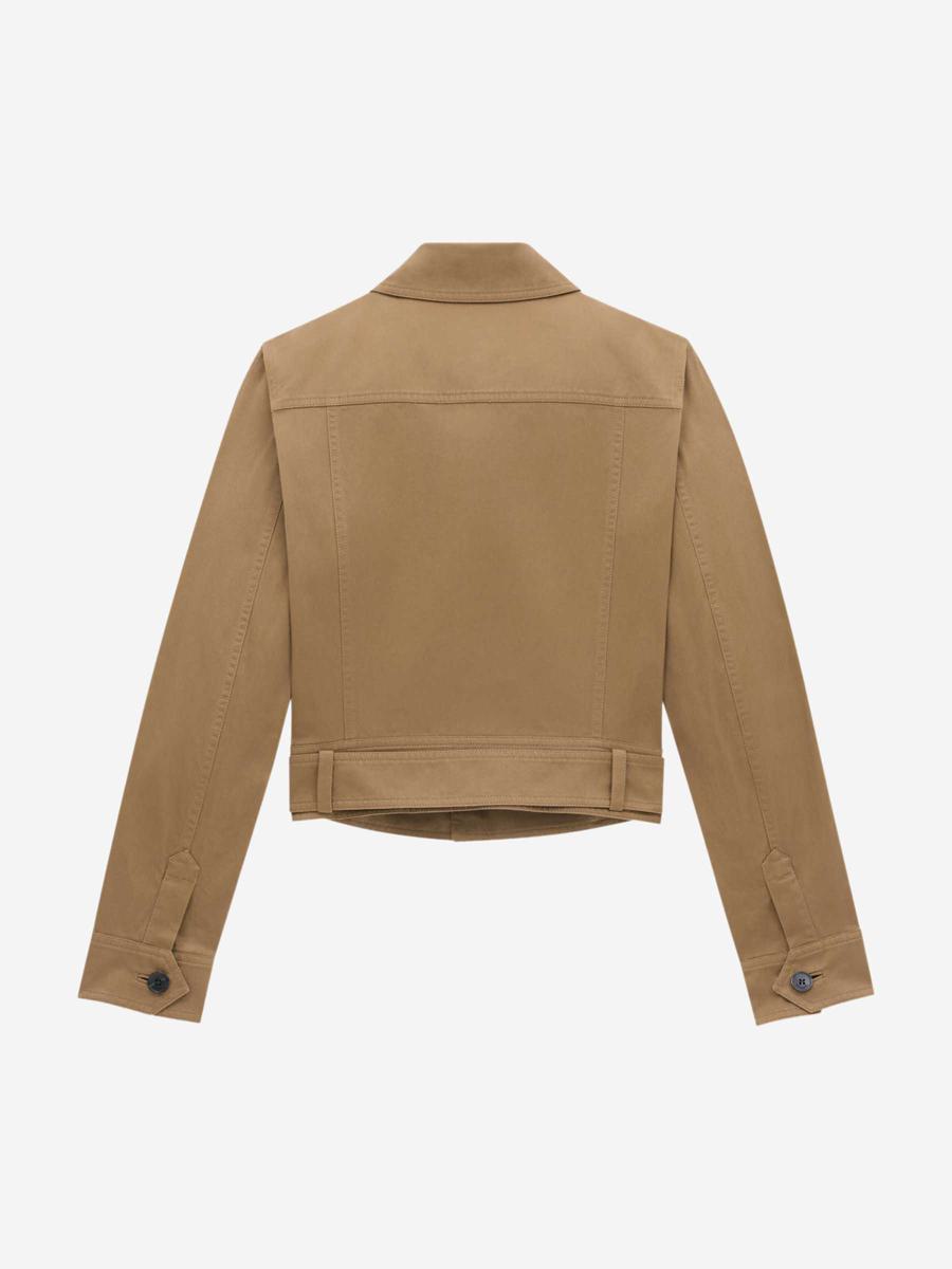 Saint Laurent Beskuren Jeansjacka