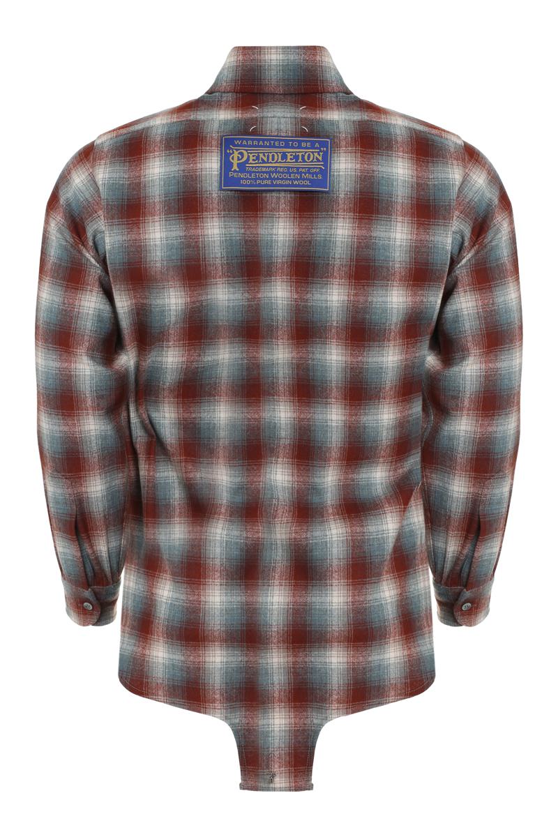 Maison Margiela Maison Margiela X Pendleton - Rutig ullskjorta